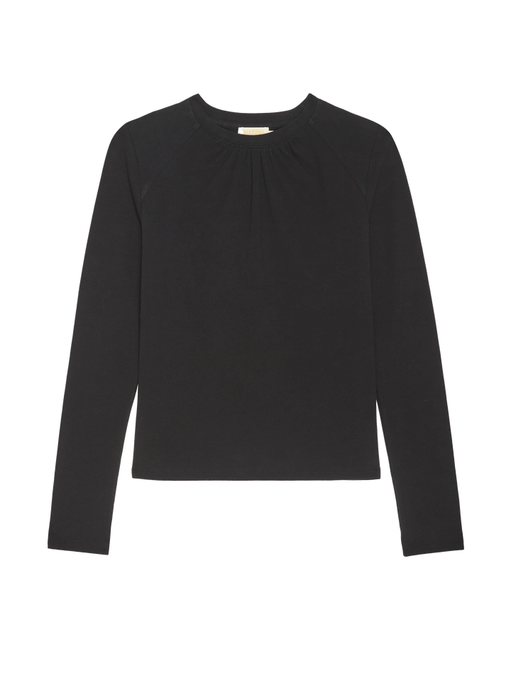 TEE LONG SLEEVE HEATHER CHARCOAL