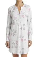 AVERY HENLEY LONG SLEEVE CHEMISE