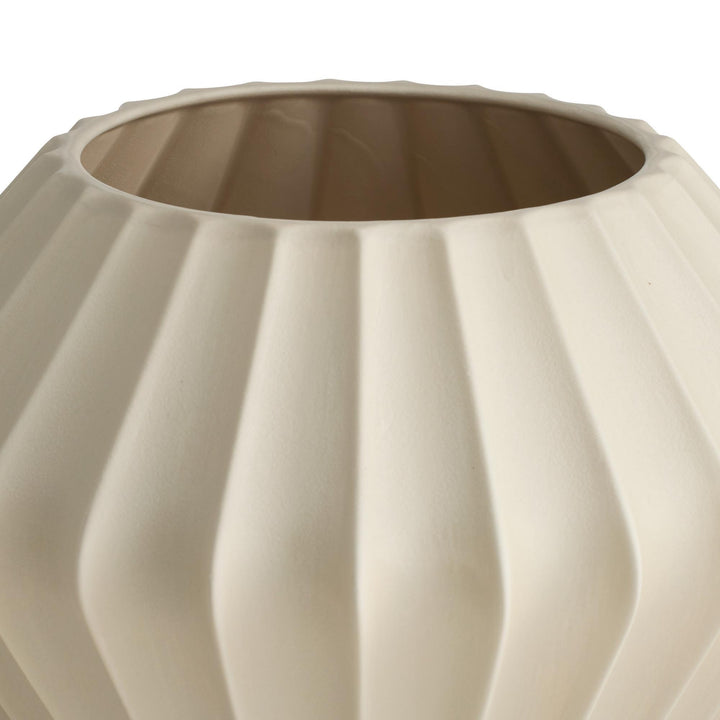 VASE MATTE TAUPE