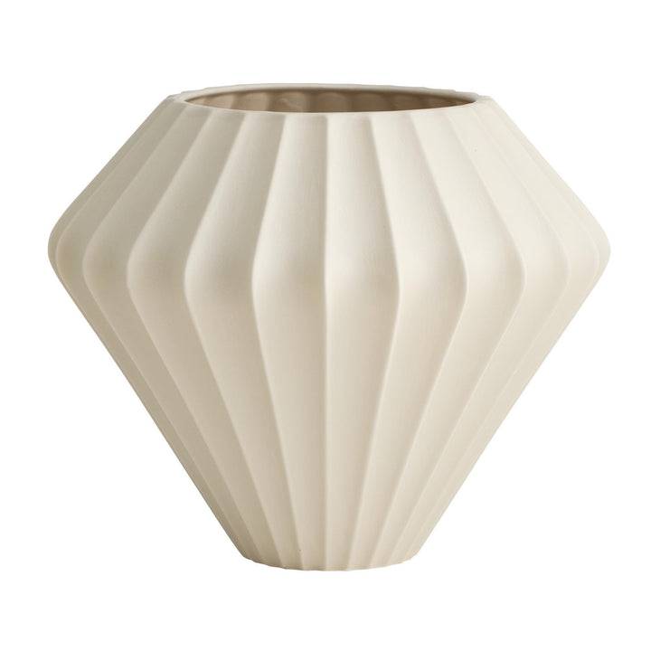 VASE MATTE TAUPE
