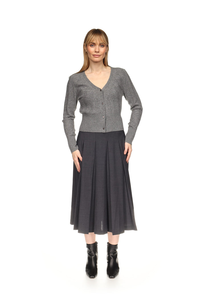 CARDIGAN SLIM FIT RIB