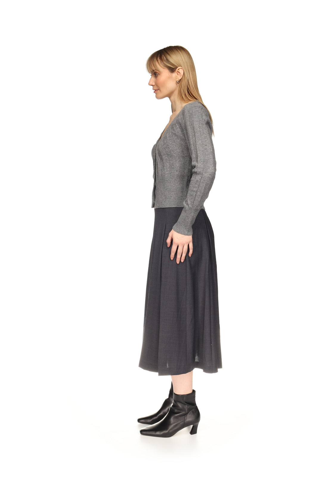 CARDIGAN SLIM FIT RIB