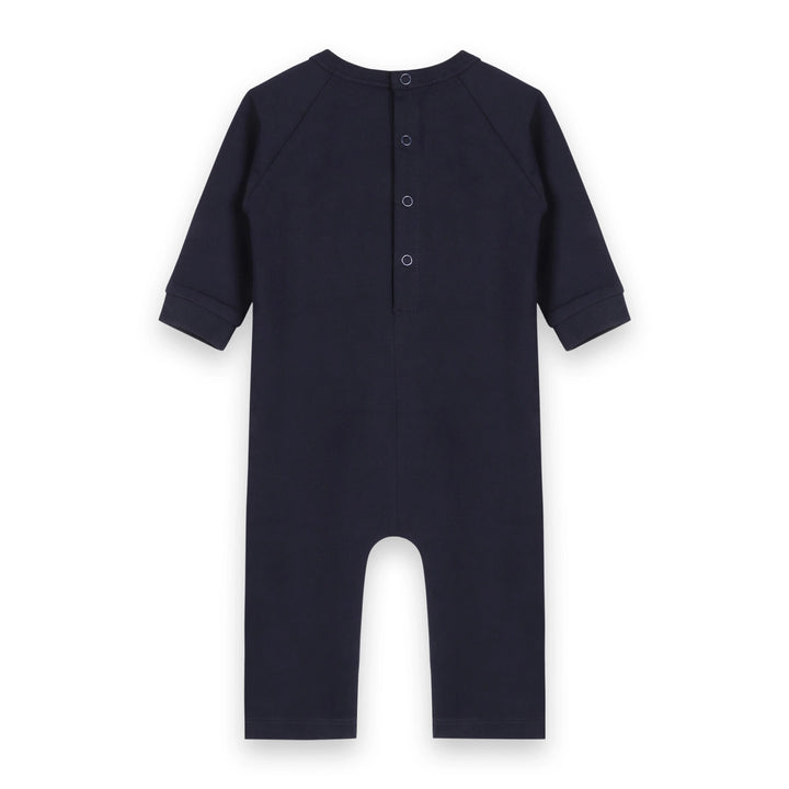 JUMPSUIT ANIMAL SAFARI EMROIDERED NAVY BLUE