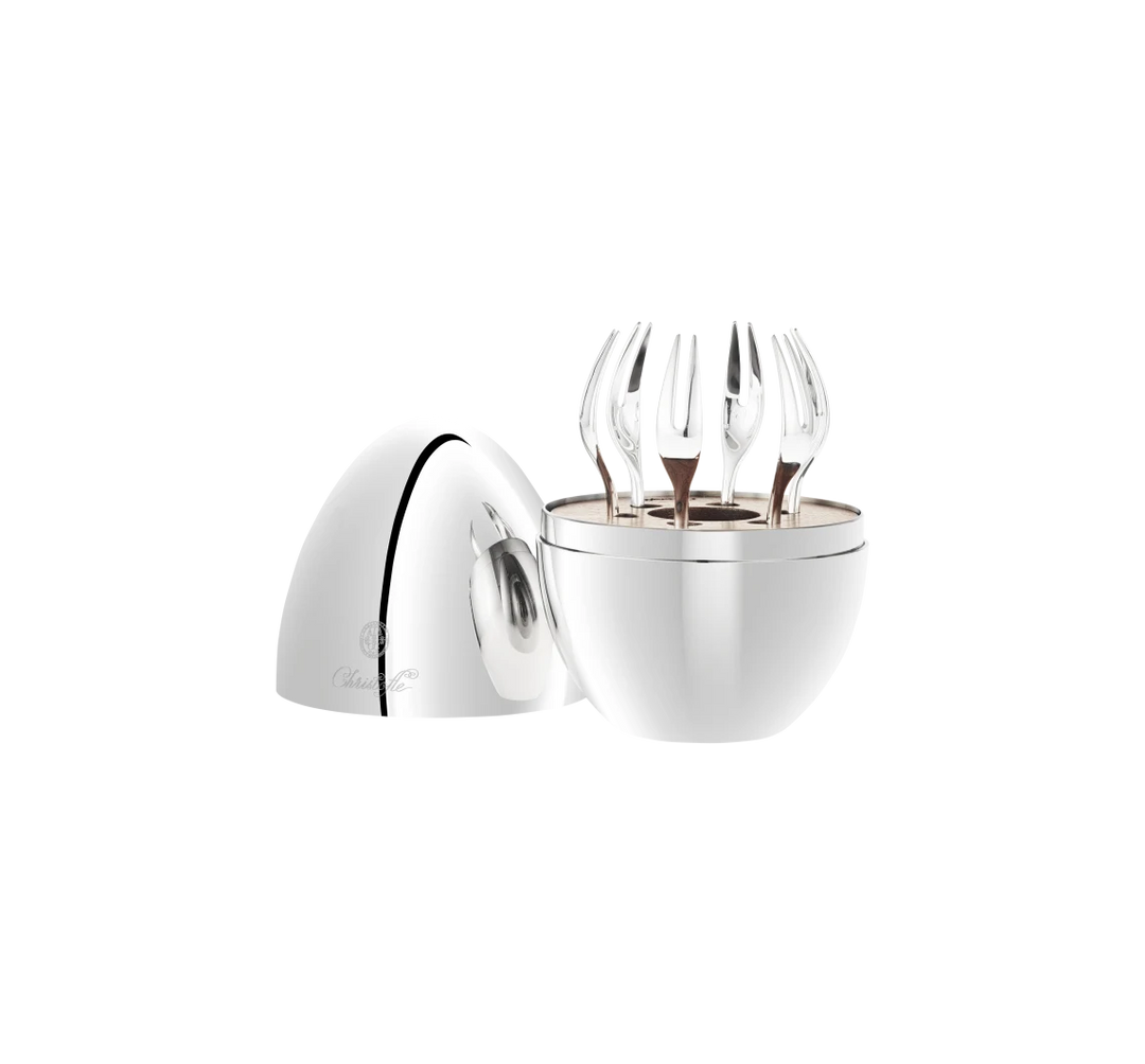 FLATWARE 6PC SET SILVER-PLATED MOOD YUMMY
