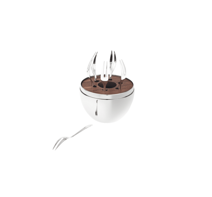 FLATWARE 6PC SET SILVER-PLATED MOOD YUMMY