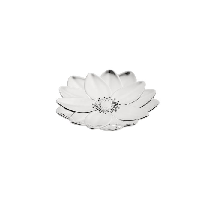 SILVER-PLATED BOWL LOTUS