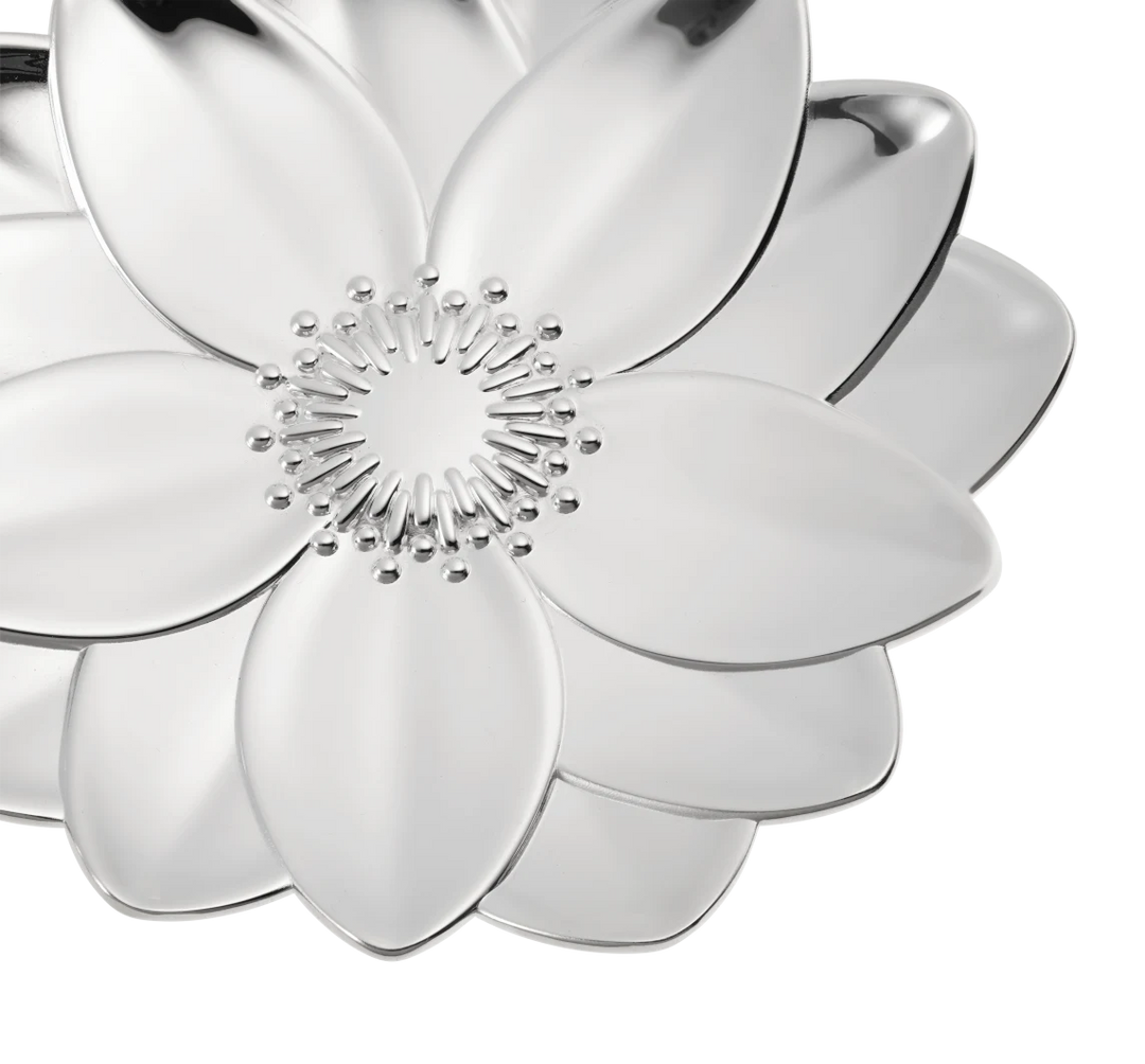 SILVER-PLATED BOWL LOTUS