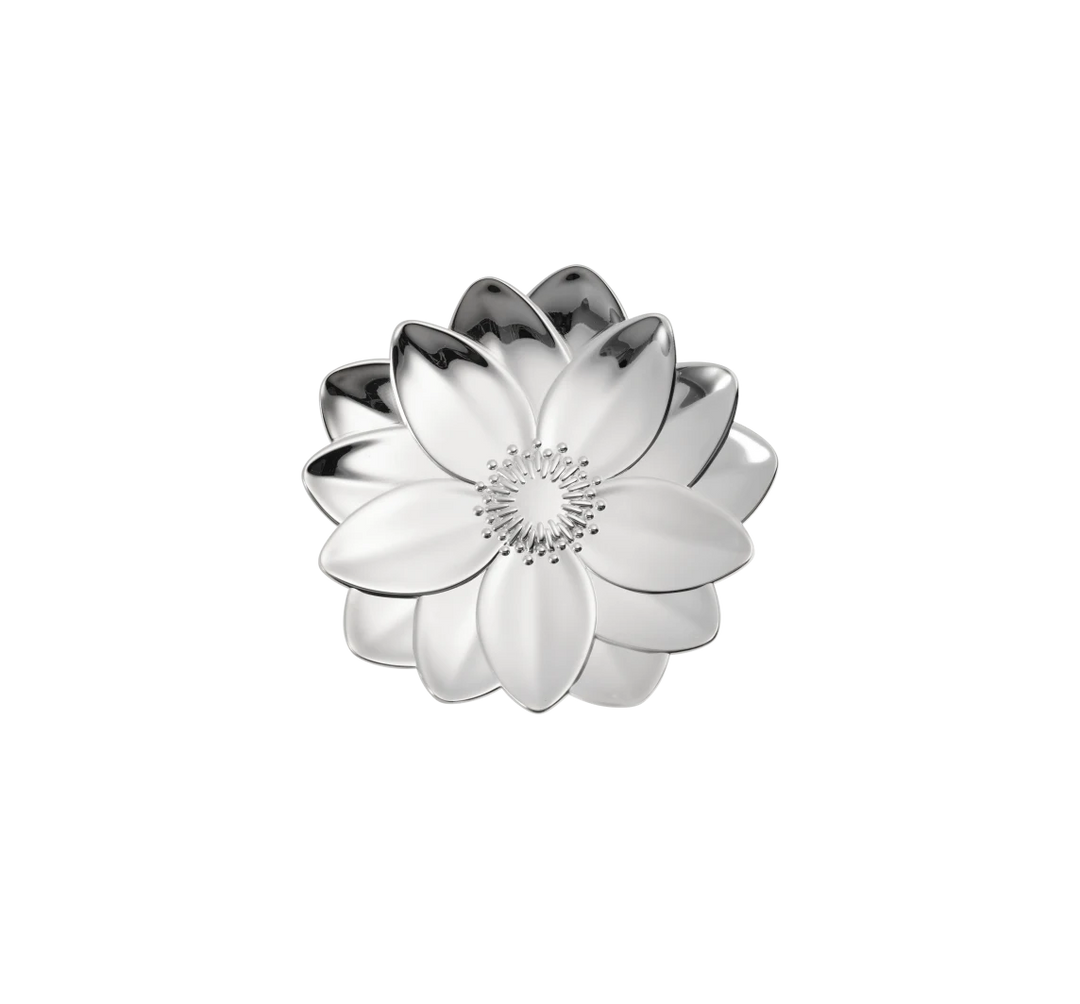 SILVER-PLATED BOWL LOTUS