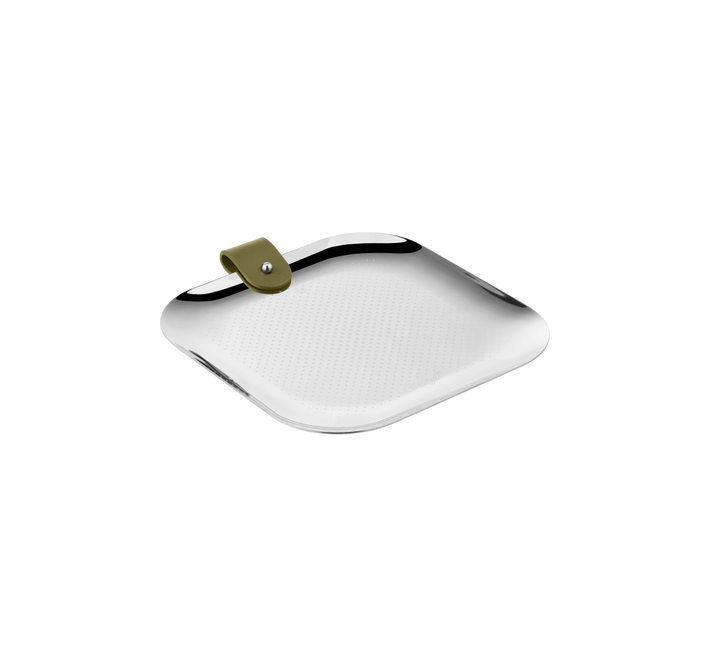 TRINKET TRAY STAINLESS STEEL IMPERIAL GREEN