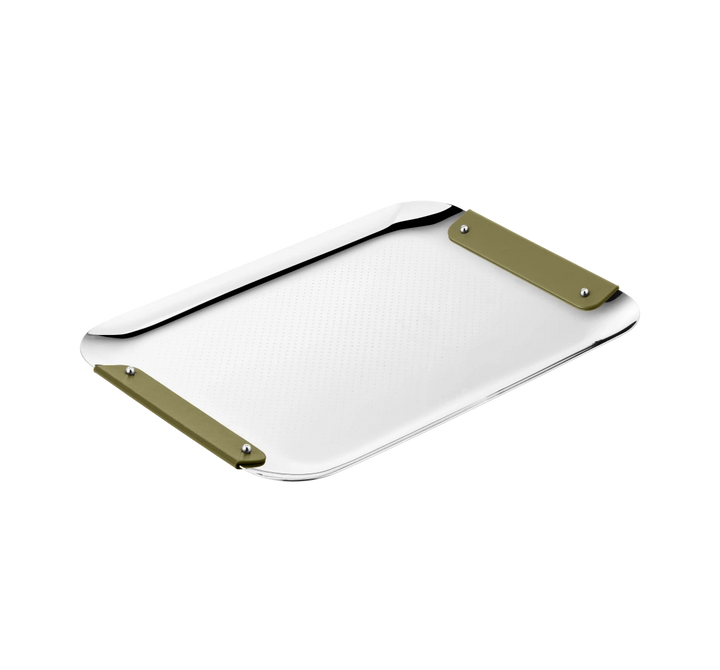 TRAY STAINLESS STEEL IMPERIAL GREEN