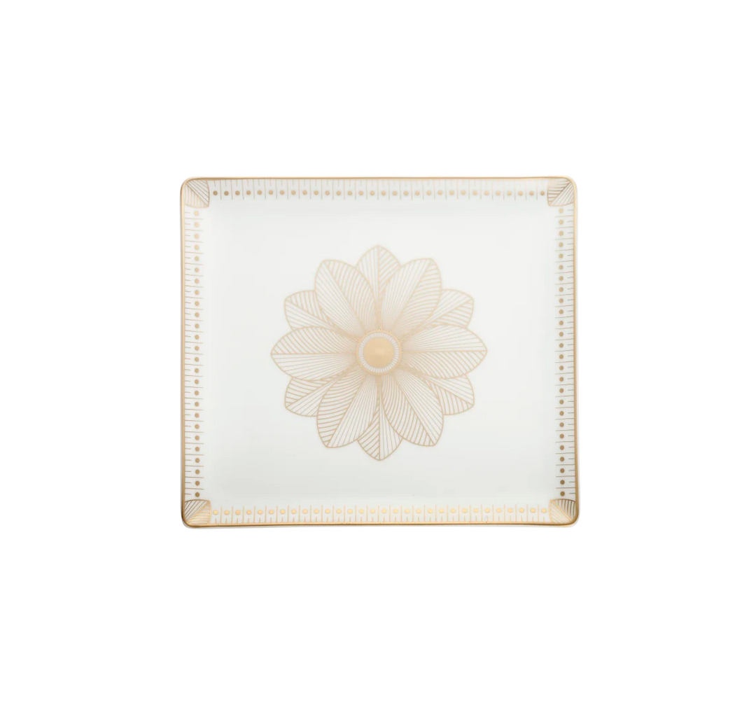 TRAY MALMAISON IMPERIAL PORCELAIN GOLD