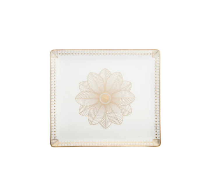 TRAY MALMAISON IMPERIAL PORCELAIN GOLD