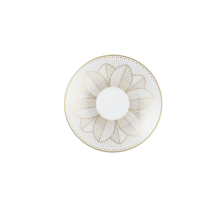 TEA CUP MALMAISON IMPERIAL PORCELAIN GOLD