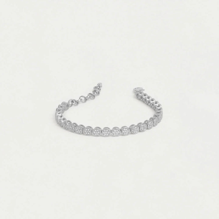 BRACELET MIRABEAU PAVE SILVER