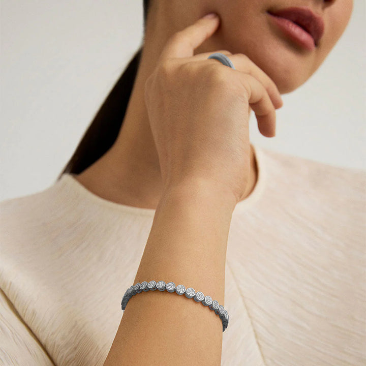 BRACELET MIRABEAU PAVE SILVER