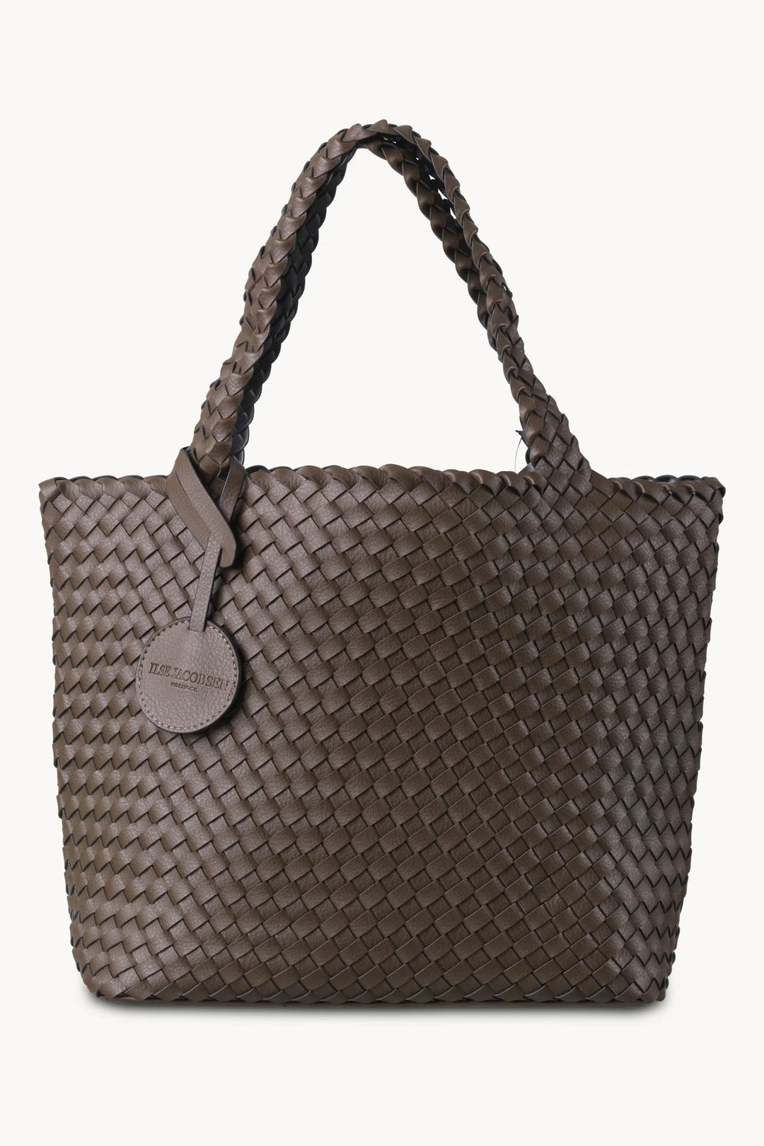 TOTE BAG  NUT WITH GUN METAL