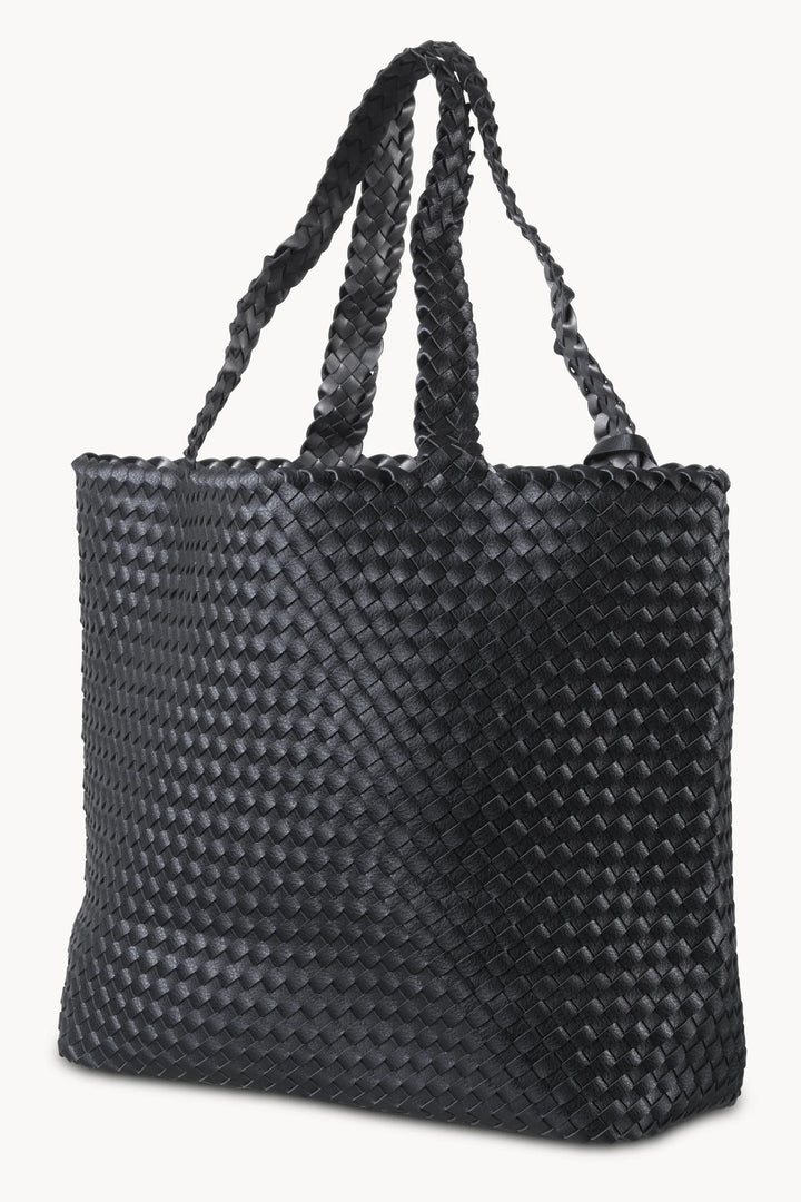 TOTE BAG MAXI BLACK GUNMETAL