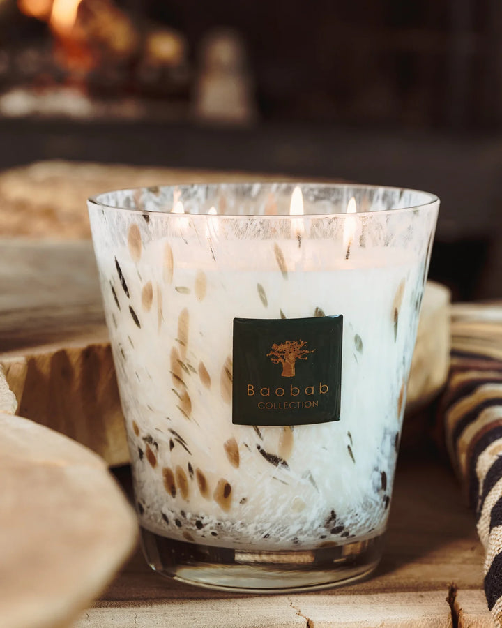 CANDLE HALONA WHITE WORLD
