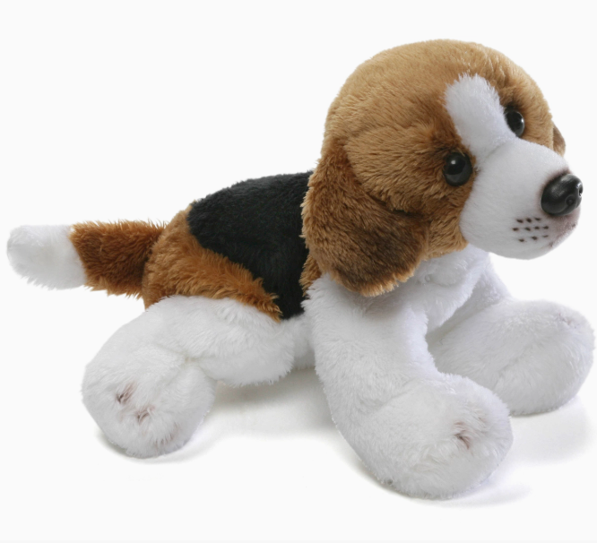 TOY PLUSH DOG BEAGLE