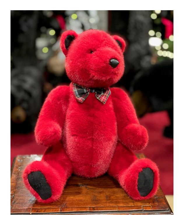 TOY PLUSH BEAR JOINTED RUBY #76225