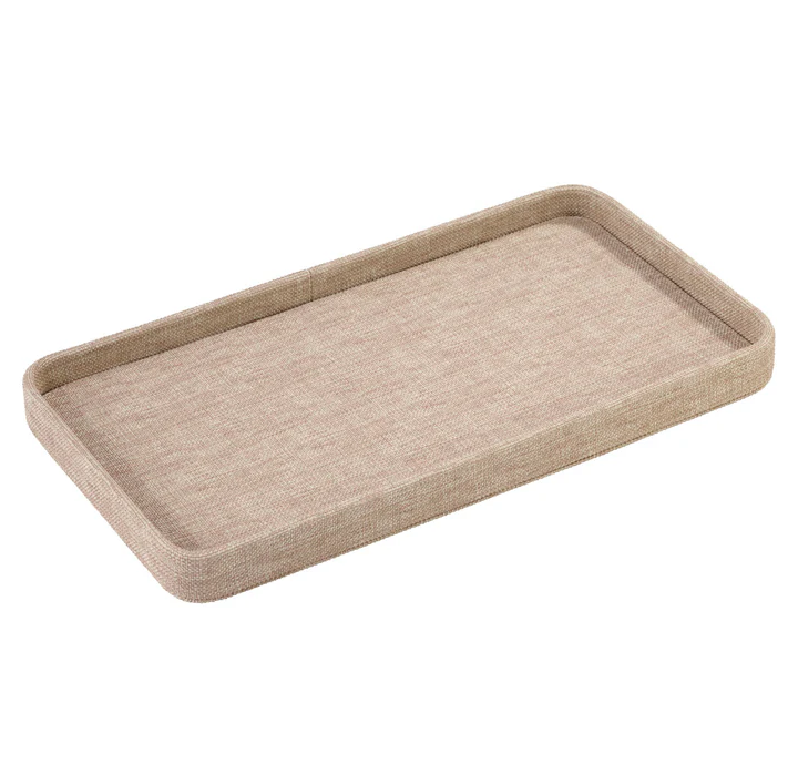 VANITY TRAY CHAMBRAY LINEN RECTANGULAR