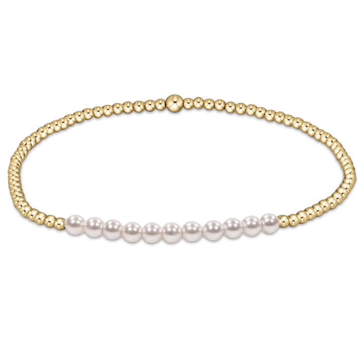 BRACELET GOLD BLISS PERAL 3MM