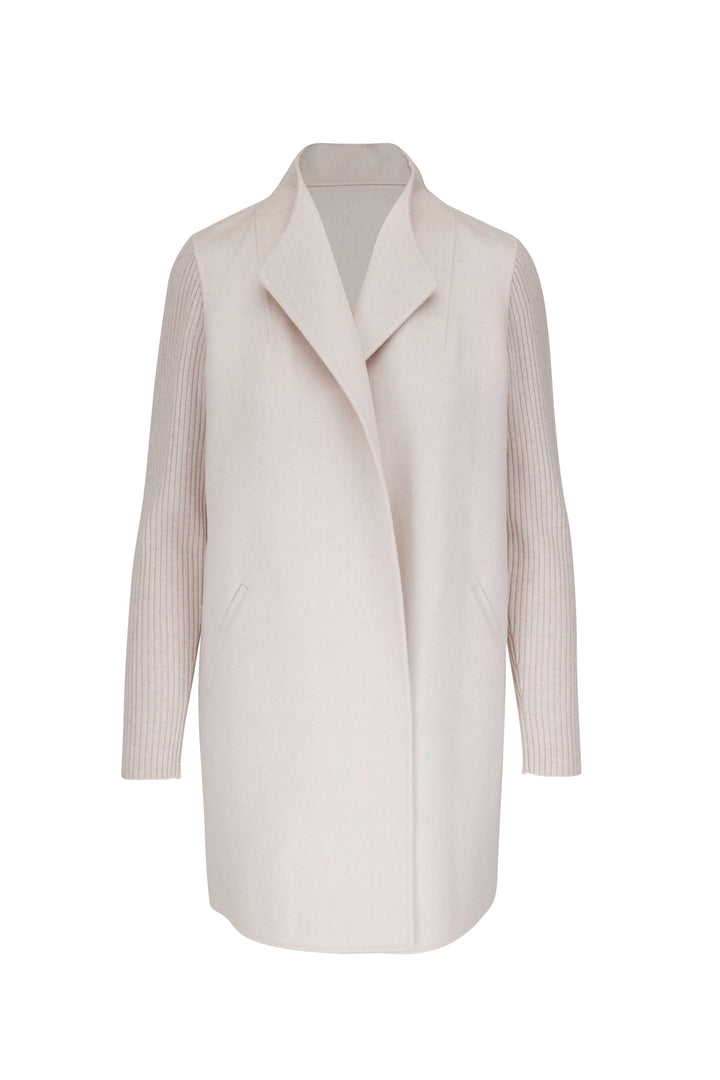 COAT RIB SLEEVE BIRCH