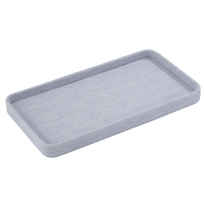 VANITY TRAY CHAMBRAY LINEN RECTANGULAR