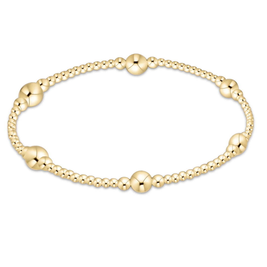 BRACELET PURPOSE GOLD 5MM