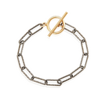 BRACELET MIXED METAL TOGGLE
