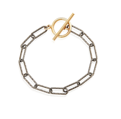 MABEL CHONG BRACELET MIXED METAL TOGGLE