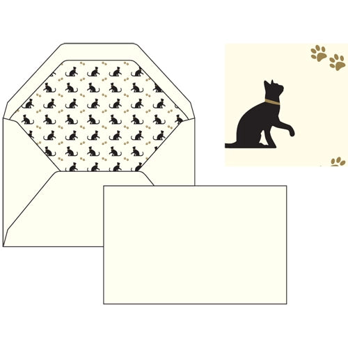 BOX OF 10 LETTER SET 3X5" GOLD FOIL
