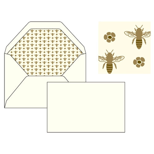 BOX OF 10 LETTER SET 3X5" GOLD FOIL