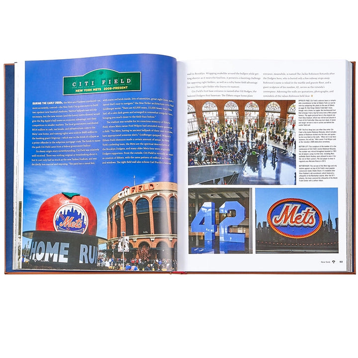 BOOK "BALLPARKS PAST AND PRESENT"
