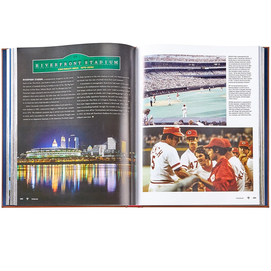 BOOK "BALLPARKS PAST AND PRESENT"
