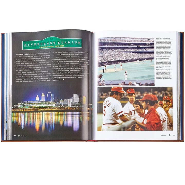 BOOK "BALLPARKS PAST AND PRESENT"