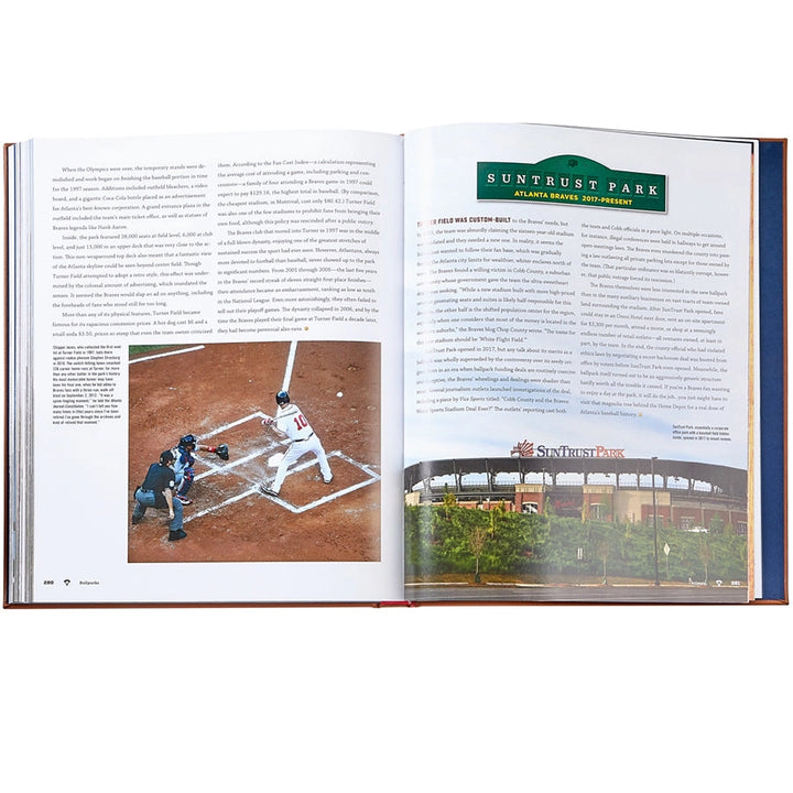 BOOK "BALLPARKS PAST AND PRESENT"