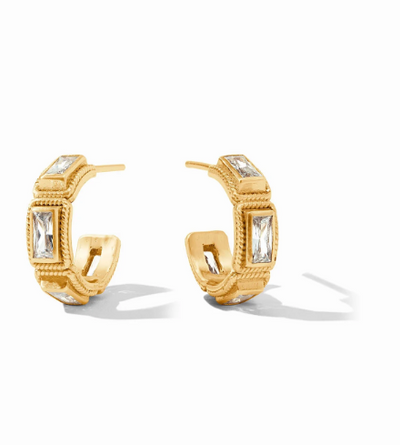 EARRING HOOP BAGUETTE