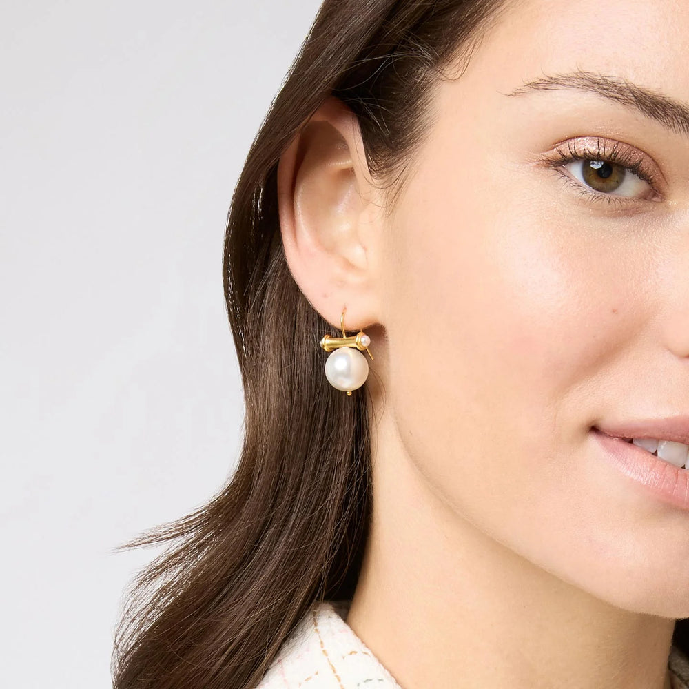 Earring Signs EARRING BAMBOO PEARL – ANTHEM