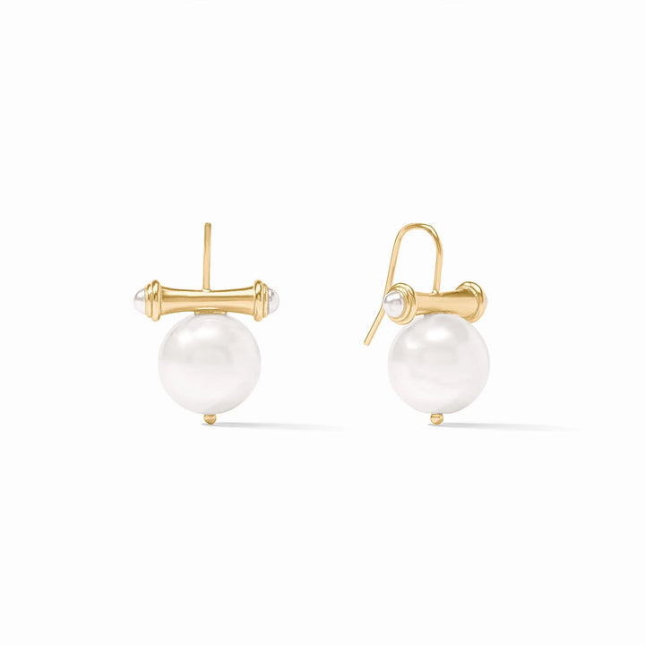 EARRING BAMBOO PEARL