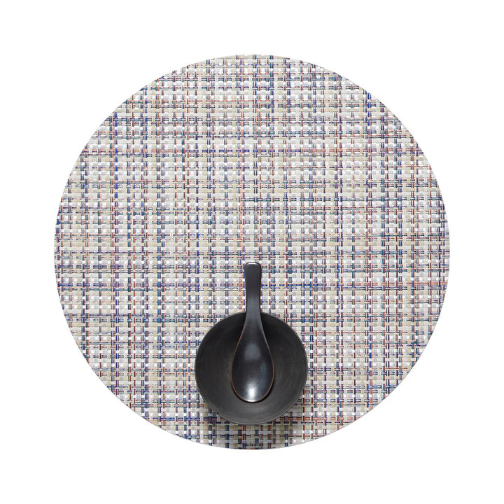 PLACEMAT BASKETWEAVE ROUND
