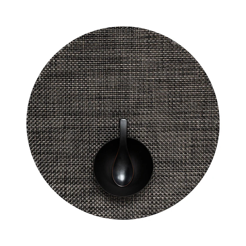 PLACEMAT BASKETWEAVE ROUND