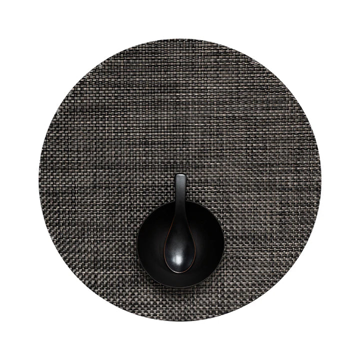 PLACEMAT BASKETWEAVE ROUND