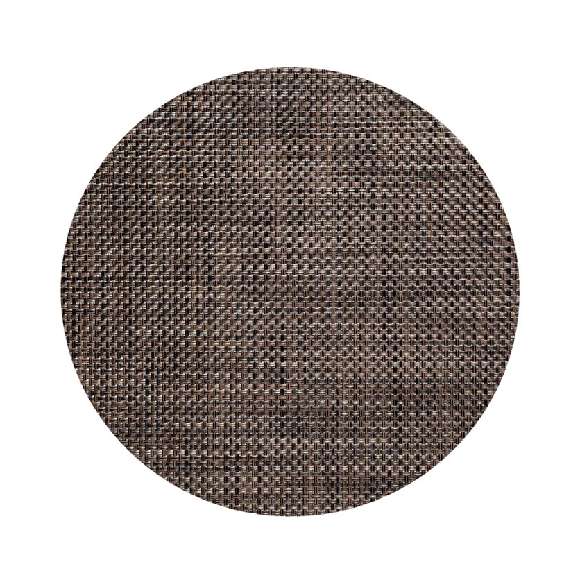 PLACEMAT BASKETWEAVE ROUND