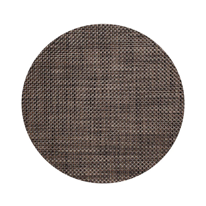 PLACEMAT BASKETWEAVE ROUND