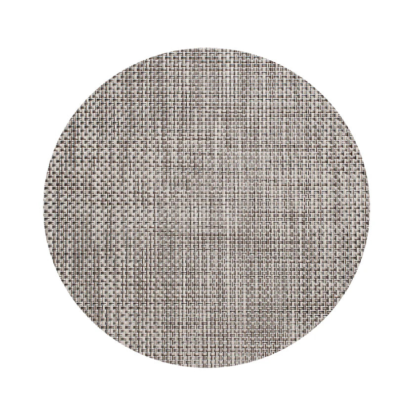 PLACEMAT BASKETWEAVE ROUND