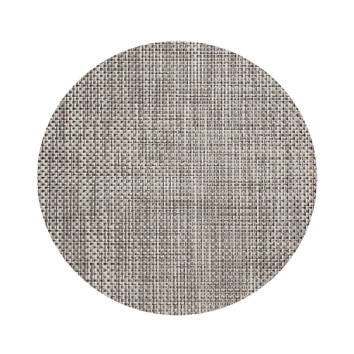 PLACEMAT BASKETWEAVE ROUND