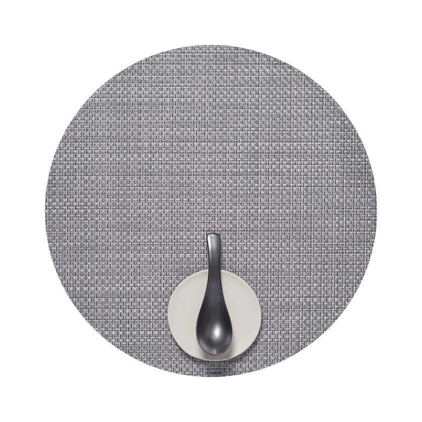PLACEMAT BASKETWEAVE ROUND