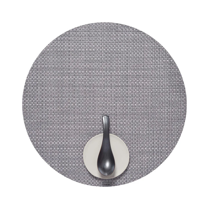 PLACEMAT BASKETWEAVE ROUND