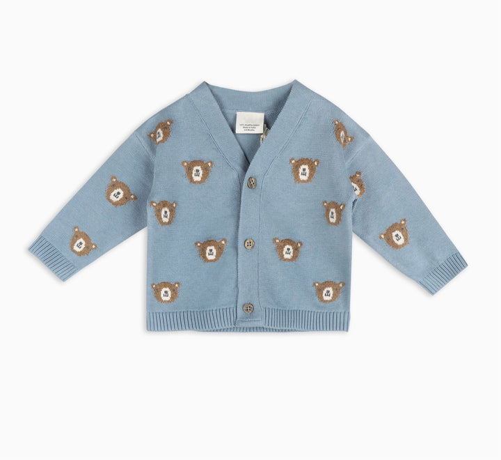 CARDIGAN BEAR JACQUARD
